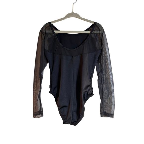 JUSTICE Girl’s Long Sleeve Dance/Gymnastic Leotard / Size: XS 5/6 - Picture 2 of 6